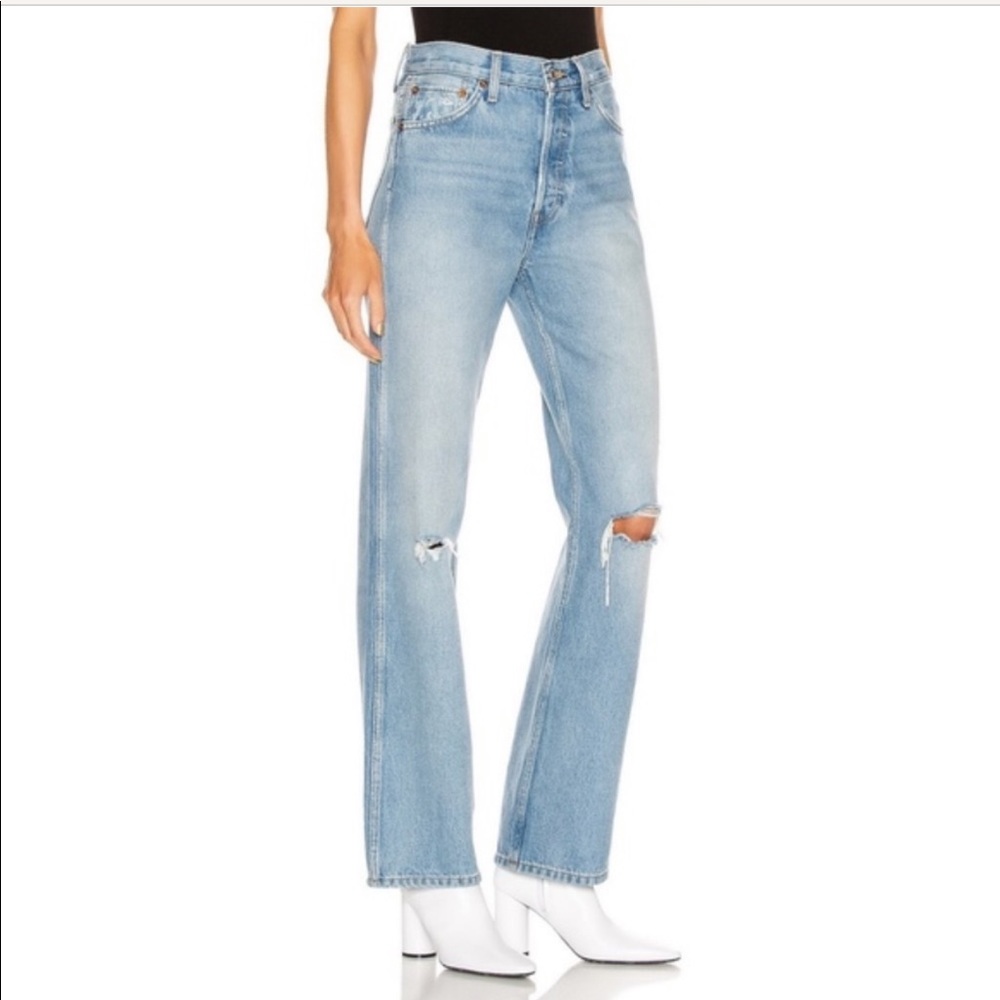 NWT Re/Done 90s High Rise Loose Jean 28